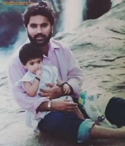 Megha Akash And Father