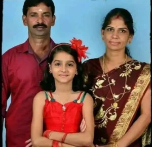 Anaswara Rajan Parents